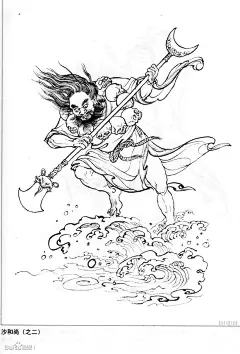 李云中《西游记人物百图》_土默特左旗吧_百度贴吧