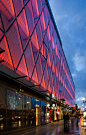 'Beaugrenelle' shopping mall's exterior lights change color / Photo by Fonda2013