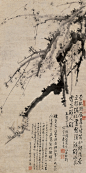  李方膺（1695-1755），中国清代画家。字虬仲，号晴江，别号秋池，抑园，白衣山人。为“扬州八怪”之一。通州（今江苏南通）人。出身官宦之家，曾任乐安县令、兰山县令、潜山县令、代理滁州知州等职，因遭诬告被罢官，去官后寓扬州借圆，自号借圆主人，以卖画为生。与李鱓、金农、郑燮等往来，工诗文书画，擅梅、兰、竹、菊、松、鱼等，注重师法传统和师法造化，能自成一格，其画笔法苍劲老厚，剪裁简洁，不拘形似，活泼生动。被列为扬州八怪之一。有《风竹图》、《游鱼图》、《墨梅图》等传世。著《梅花楼诗钞》。善画松、竹、兰、菊、梅