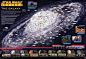 Star Wars Galaxy Map.