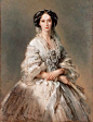 《玛丽亚·费欧多洛夫娜皇后肖像》
Empress Maria Feodorovna，(1857)