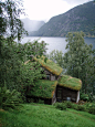 湖边小屋，挪威
Lake Cabin, Norway