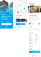 wezgo 共享单车app ui .sketch素材下载 - 豆皮儿