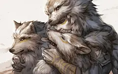 白狼 #头像# #壁纸#