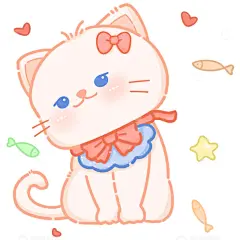 卡通Q版小猫咪高清模板免费下载-趣麦麦图
