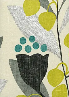 时尚花朵简约现代墙壁纸图片-阳光无限壁纸