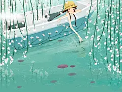 韩国插画名家系列 - echi 作品壁纸（第一辑） - 韩国echi 插画壁纸 Desktop wallpaper of Echi Paintings23