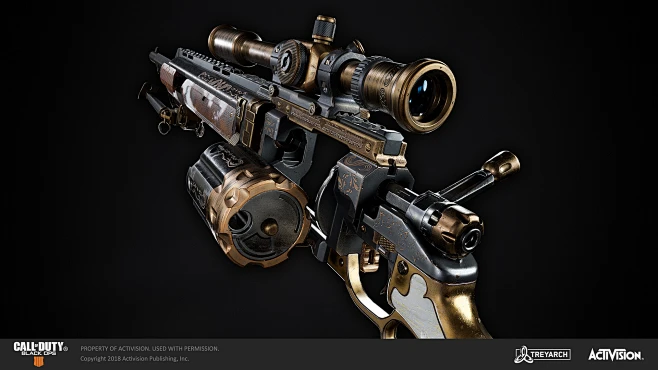 Call of Duty: Black Ops 4 Outlaw Rifle Mastercraft, Bruce Bailey ...