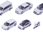 Cars : Vehicles for Cabify app. WIP