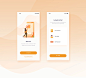 Online Identity Mobile App UI UX