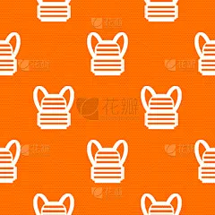 式样,背包,几何形状,白色,图像,矢量,分离着色,重复