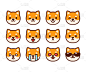 可爱的Shiba Inu表情集