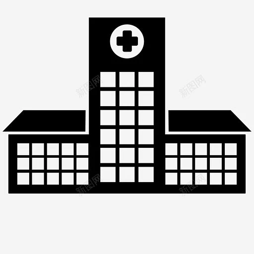 医院建筑护理图标 标识 标志 UI图标 设计图片 免费下载 页面网页 平面电商 创意素材-花瓣网