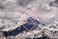 General 4188x2800 polyscape mountains snow geometry