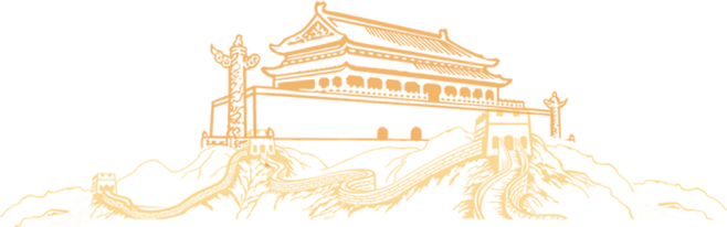 长城天安门