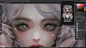 唯美少女半身像创作过程
韩国插画师 샬이 Shal.E LCG插画控的秒拍视频 ​​​​