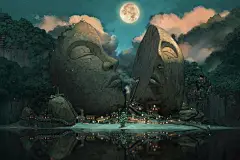一组高质量的场景插画欣赏！画风细腻十分冲击视觉的大作-搜狐大视野-搜狐新闻