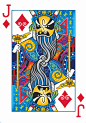 Bicycle® Emperor Playing Cards by USPCC : A playing card deck with art inspired by ancient Chinese legends. Intricate, custom designs never seen before.