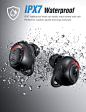 Amazon.com: Bluetooth Earbuds Wireless Earbuds Bluetooth Earphones Wireless Headphones, OFUSHO Bluetooth 5.0 Deep Bass 152H Playtime IPX7 Waterproof TWS Stereo in-Ear Headphones with Charging Case, CVC8.0 Apt-X: Electronics