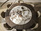 Cattelan Italia Senator Ker-Wood Round Dining Table by Paolo Cattelan - Chaplins