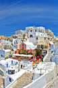 圣托里尼，希腊和房子
santorini, greece and houses