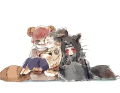 火影忍者 我爱罗 同人图 插画 壁纸 | 【代我】鹿代X我爱罗 | 半次元-第一中文COS绘画小说社区