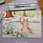 小清新插画~~小萌鼠  
作者| ins：lauresillus