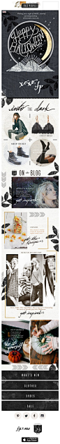 Free People Halloween email 2014: 