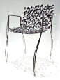 Phul Chair By Mann Singh In Brass And Stainless Steel