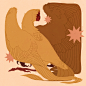 Mythical Creatures art ILLUSTRATION  samantha mash monster bird woman harpy