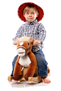 Cowboy - Photography : Some fun time in the studio after a shoot, was able to capture my son having a little fun with some of the props!