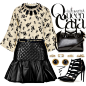 A fashion look from February 2014 featuring Marni blouses, Balmain mini skirts and Jason Wu pumps. Browse and shop related looks.