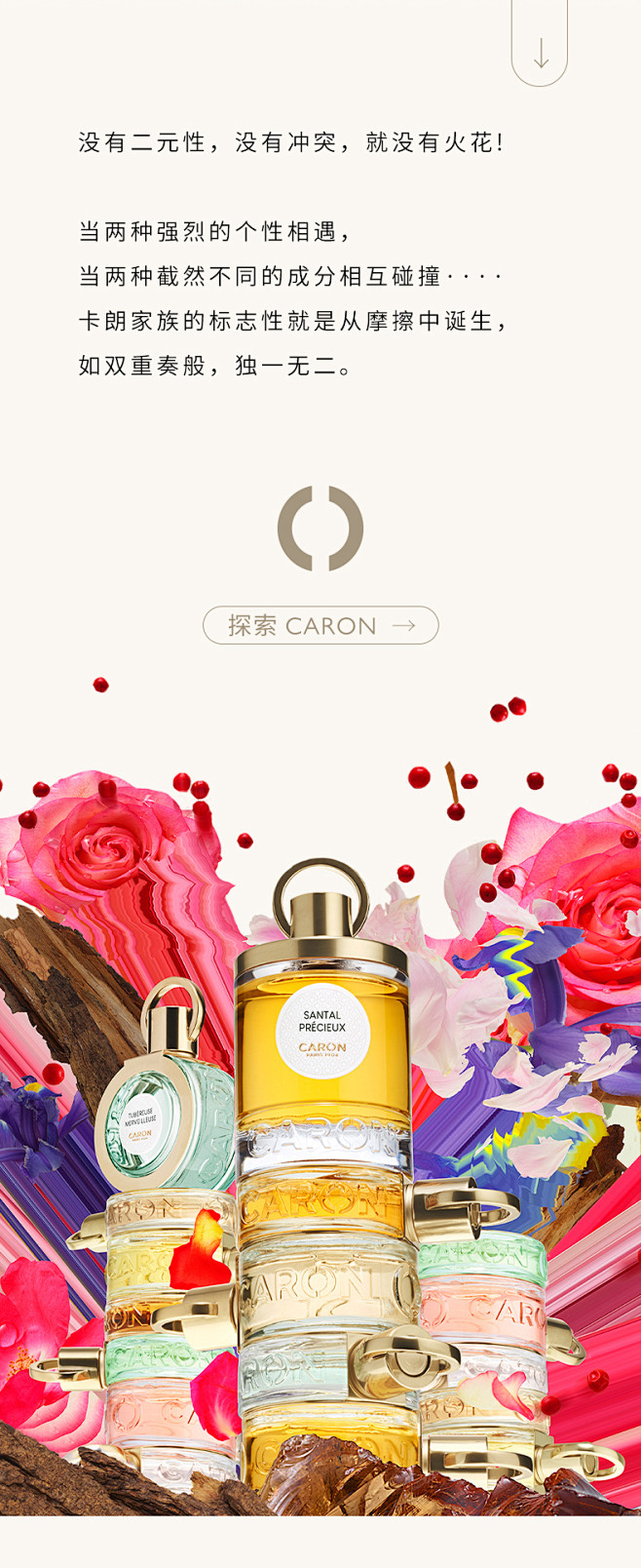 【全球首发】CARON卡朗 青瓜玫瑰淡香...