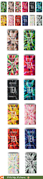 I'm absolutely bonkers for these beautifully designed tea tins for Normann Copenhagen loose teas.: