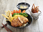 炸鸡排饭
