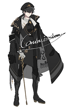 男生女生立绘现代