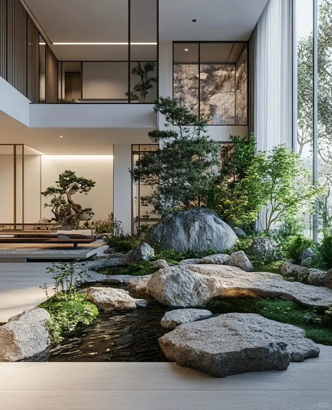 室内｜植物景观｜空间。 - 小红书-花瓣网