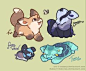 Fumi Auction: Forest Friends / Badger open by tessary