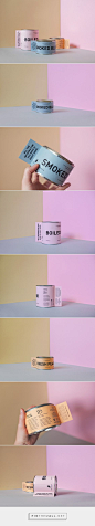 THE NAKED UNICORN COLLECTION on Packaging Design Served | The unicorn is a breed that has been extinct for almost a 100 years, and this year a color collection is released to lift up this beautiful animal. The "Naked Unicorn Collection" is a ind