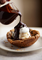 fudge sundae in a cookie bowl #赏味期限#