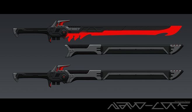 Sci-Fi Energy Sword