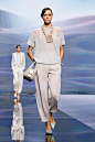 Giorgio Armani Spring 2021 Ready-to-Wear Fashion Show : The complete Giorgio Armani Spring 2021 Ready-to-Wear fashion show now on Vogue Runway.