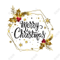 金色植物边框圣诞节英文字体边框素材免费下载_PNG素材_觅知网-圣诞节-圣诞海报-圣诞元素-圣诞节专题-圣诞节素材-圣诞banner-圣诞背景