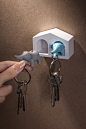 ELEPHANT KEY RING, DUO ELEPHANT KEY RING : He will guard your keys everywhere and he will never let go. He also functions as a whistle in case of emergencies.