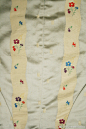#19th-Century Fashion#
真丝套装 1867年
由 Depret (法国) 设计
这套礼服的面料太美了~ 颜色和织花我都好喜欢！
via 大都会艺术博物馆 ​​​​