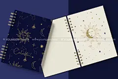 时尚轻奢神秘天体算命占卜占星术宇宙星座插画图案设计矢量素材下载_颜格视觉