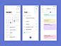 Think UI Kit – Todo App ios app calendar ui kit ui todo list todolist todo checklist checkbox check