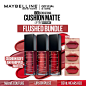 Maybelline Sensational Cushion Matte Bundle [Makeup Set of 3 + Pouch] | Shopee Philippines : Sensational Cushion Matte is the softest matte and moisturizing lip tint enriched with Vitamin E. Sensational Cushion Matte brings high impact pigment in a cushio