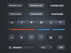 方慈采集到设计元素—控件