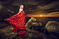 Asian, Dress, Model, People, Red Dress, Women wallpaper preview